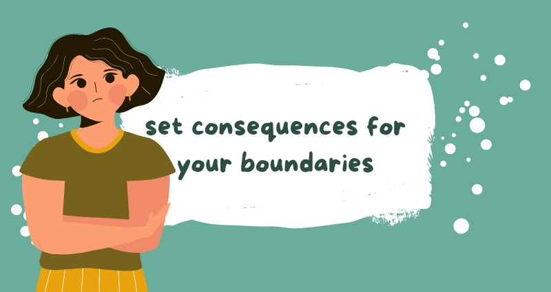 Header image: set consequences for your boundaries.