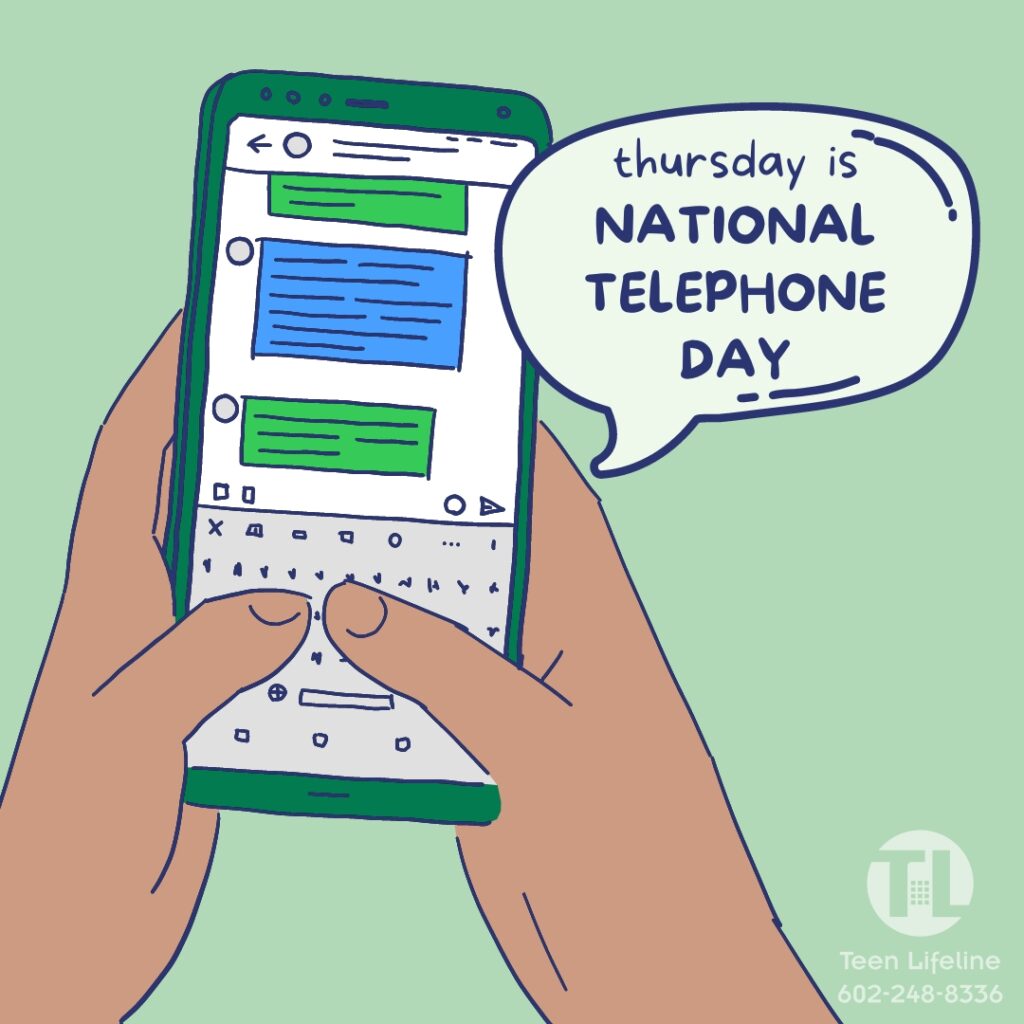 Thursday is National Telephone Day.